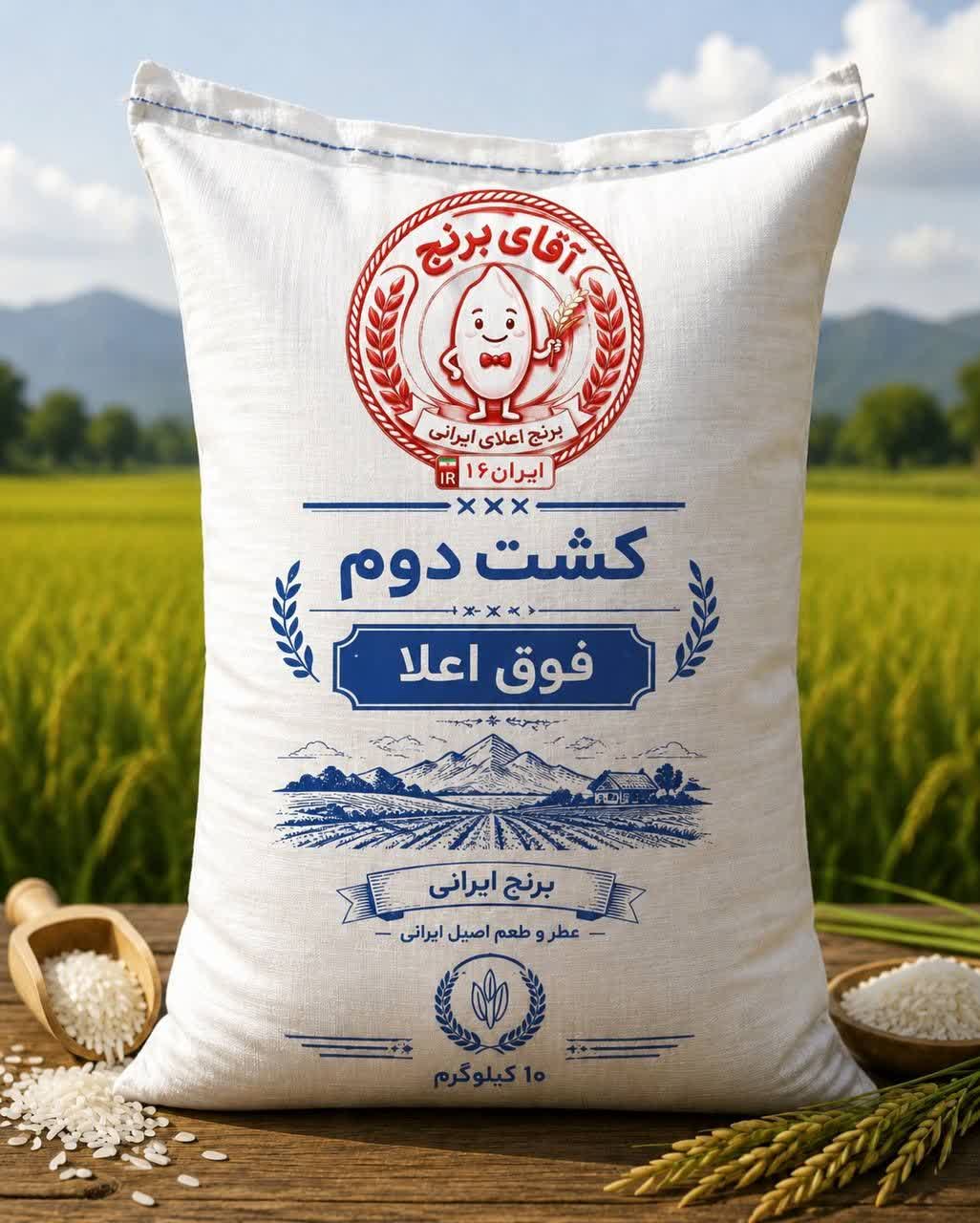 برنج کشت دوم مخصوص آقای‌برنج
